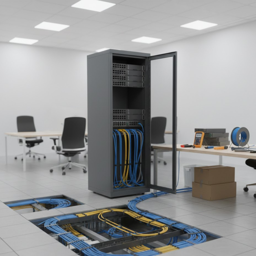 愛知・豊田・名古屋のLAN配線工事