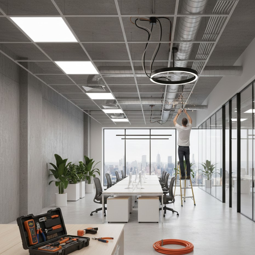 オフィスの電気工事