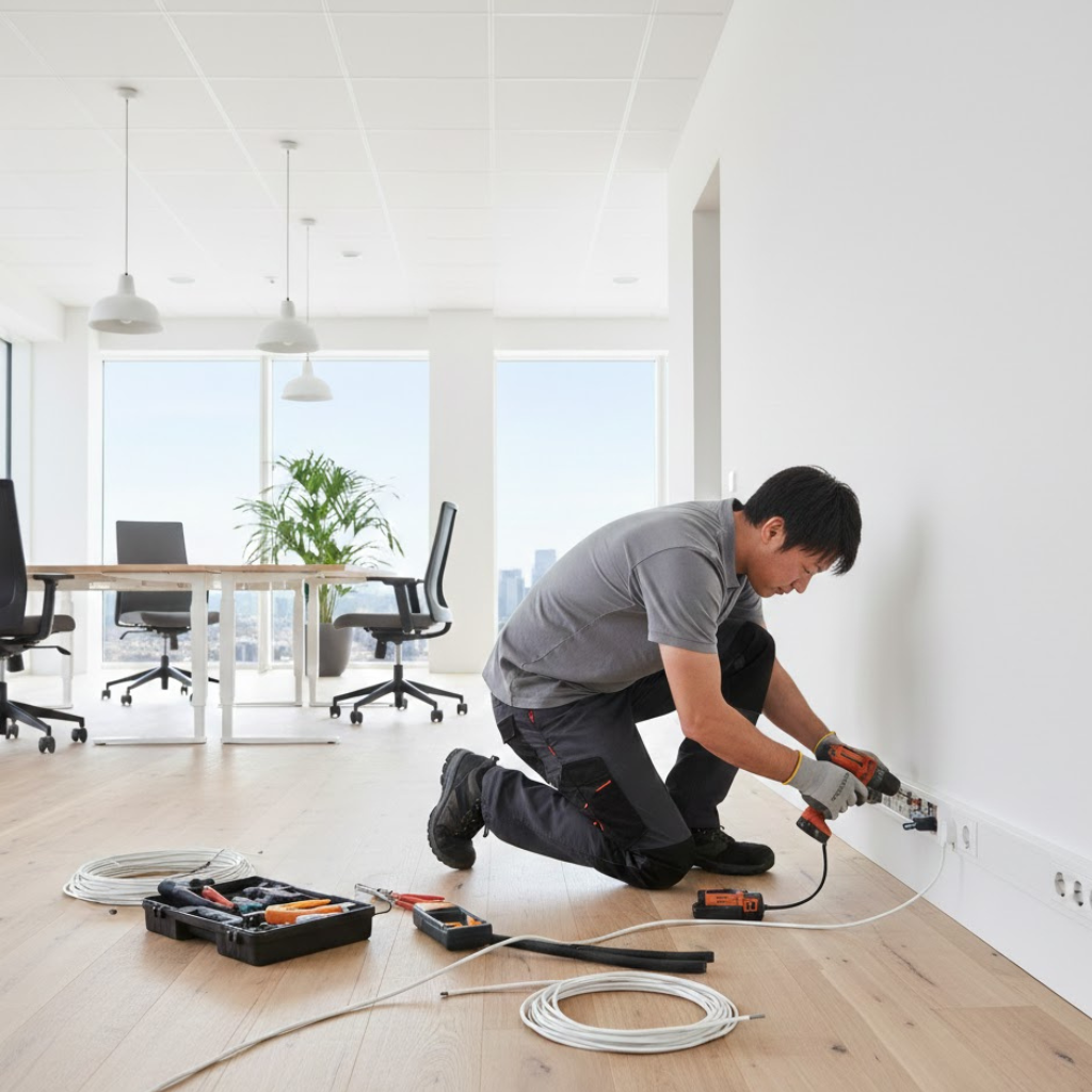 スイッチ移設工事