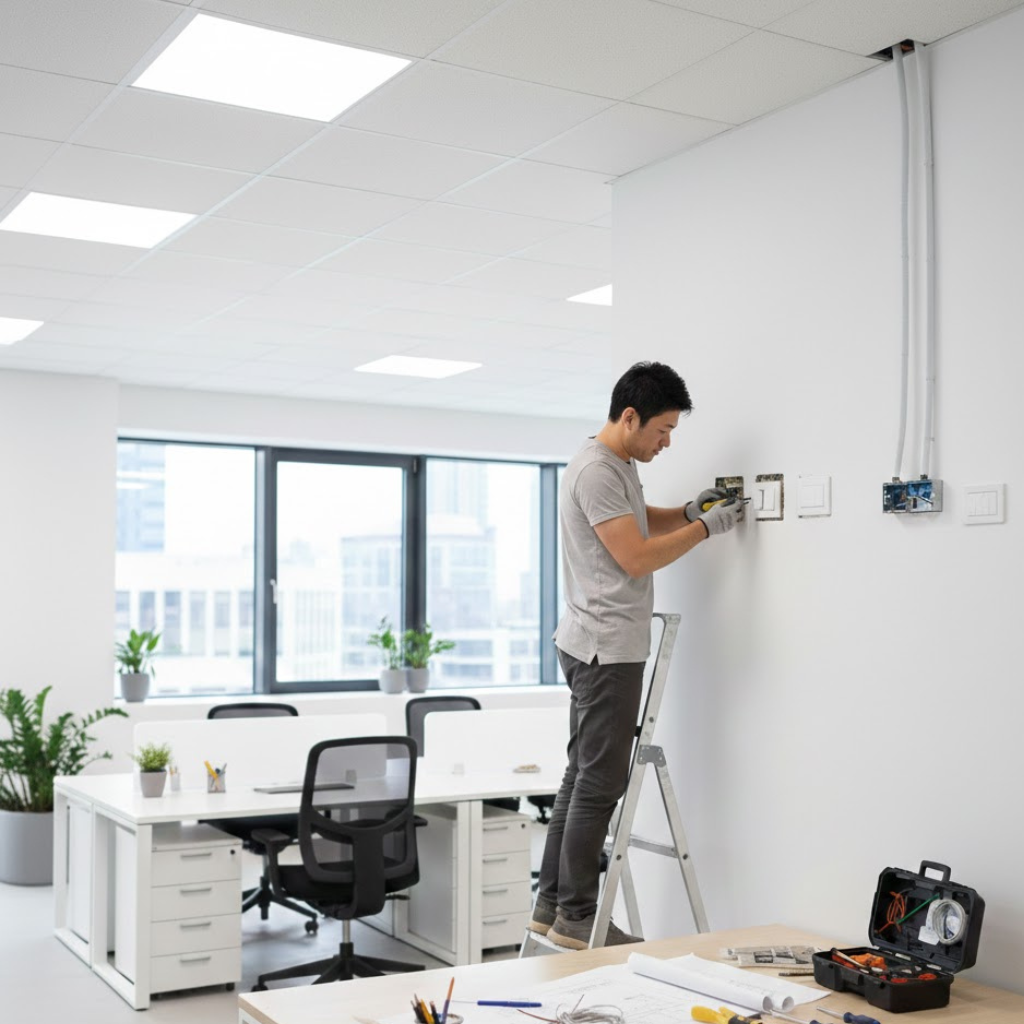 電源コンセント工事