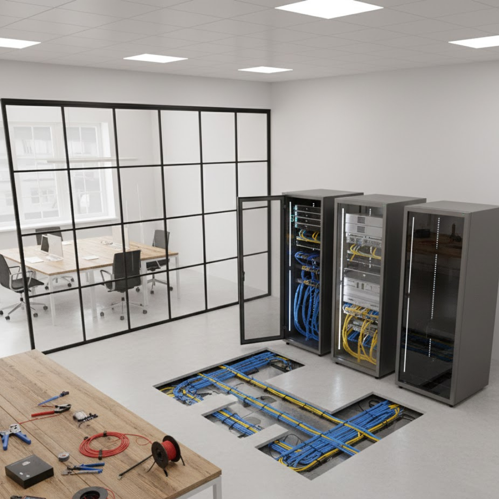 オフィスLANの新設・増設工事