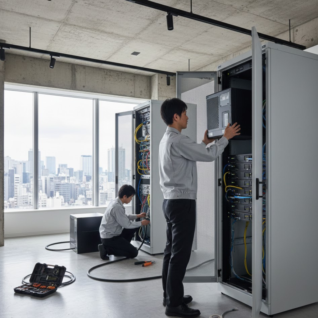 サーバー設置・UPS導入