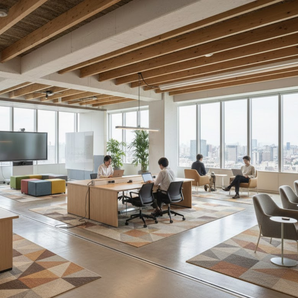 フリーアドレス化工事